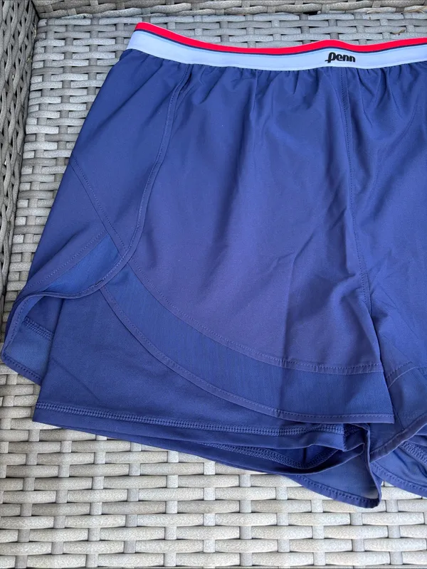 Penn Navy Breathable Wicking Elastic Waist 4 way stretch Shorts - Image 2
