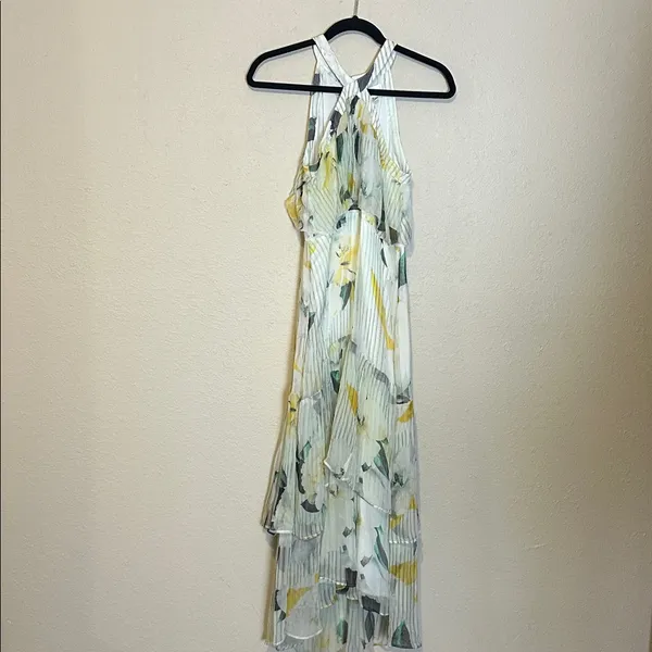 Anthropologie‎ Floral Garden Party Dress Size 0 - Image 4