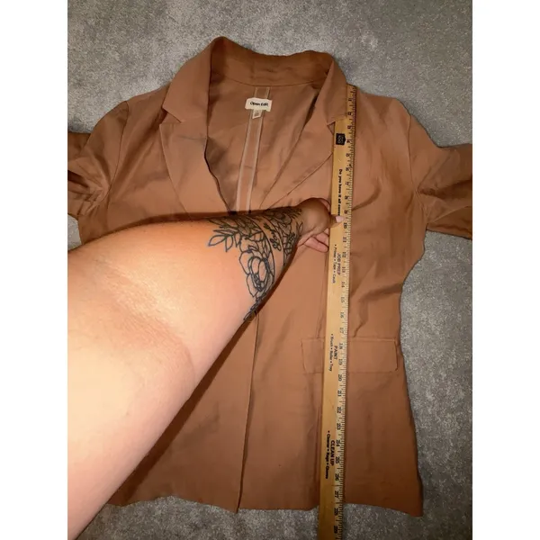 Open‎ Edit Unstructured Blazer L Tab Relaxed Fit Oversized Boyfriend - Image 7