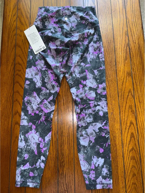 Lululemon Align High Rise 25” Floral Shift Multi Size 6 NWT - Image 2