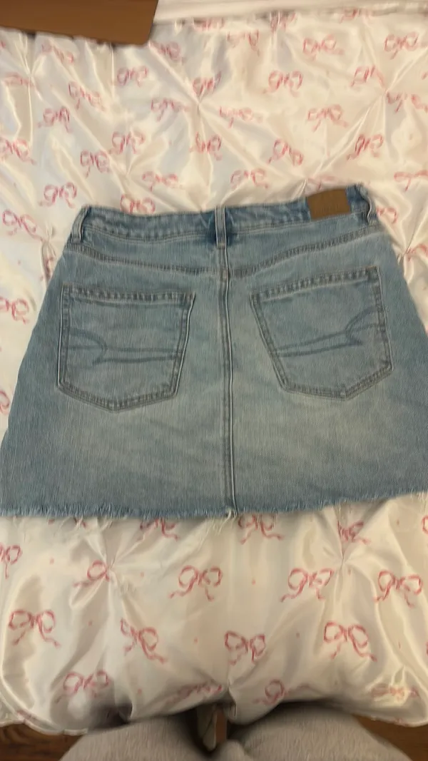 American Eagle, jean skirt - Image 2