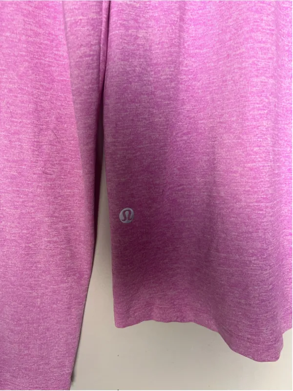 Lululemon Size 4 Pink Better Each Day Long Sleeve Running Workout Top - Image 5