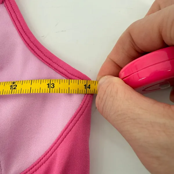 Moving Comfort Fiona Wireless Sports Bra Pink 34C Hook Loop 350003 - Image 10