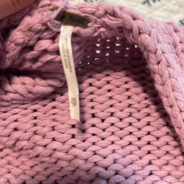 Free People Chunky Cropped Sweater - Image 3