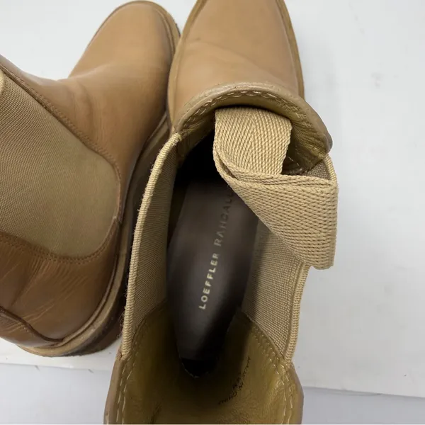 Loeffler Randall Raquel Khaki Crepe‎ Sole Chelsea Boot Womens Size 5.5 - Image 12