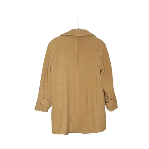Britches For Women Camel Wool Double Breasted Peacoat - Image 3