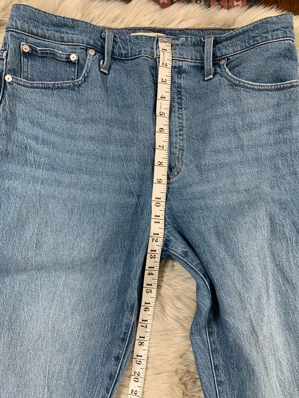 Madewell The Perfect Vintage Jean Belbury Wash High Waist Tapered Mom Jeans Size - Image 8