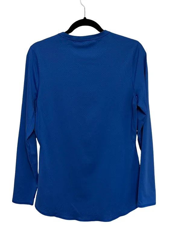 REI Women’s UPF 50+ Lightweight Base Layer Long-Sleeve Crew Top in Blue - Size M - Image 2