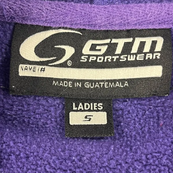 GTM Sportswear Kansas State Wildcats Full Zip Women’s Hooded Sweatshirt - Image 9