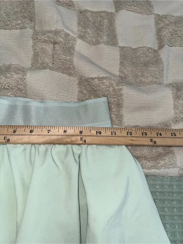 Lululemon Court Rival High-Rise Skirt Long Mint Moment Green Skater Skirt Size 0 - Image 3
