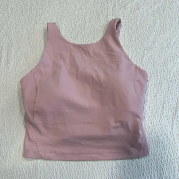 Lululemon align tank top high neck, light pink size 4 women - Image 2