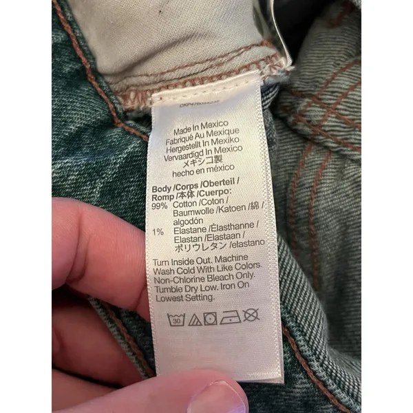 Madewell The Perfect Vintage Jeans Womens 23 Med Wash High Rise Straight Denim - Image 10