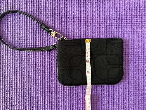EXPRESS Logo Wristlet - Black Canvas - Image 11