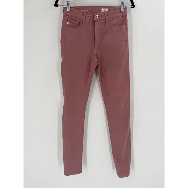 AG‎ Adriano Goldschmied The Farrah Skinny Ankle Jeans Women 25R Rose High Rise - Image 2
