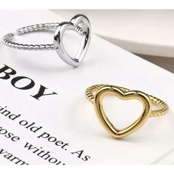 Boutique NEW Women's 14k Gold Plated .925 Twist Band‎ Ring, Adjustable - Image 7