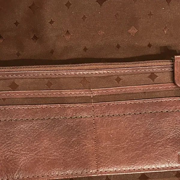 Fossil Brown Patterned Wallet - Image 8