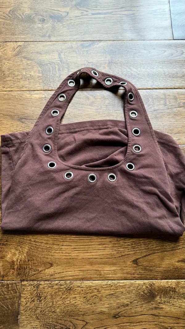 Brown halter top Size XS - Image 2