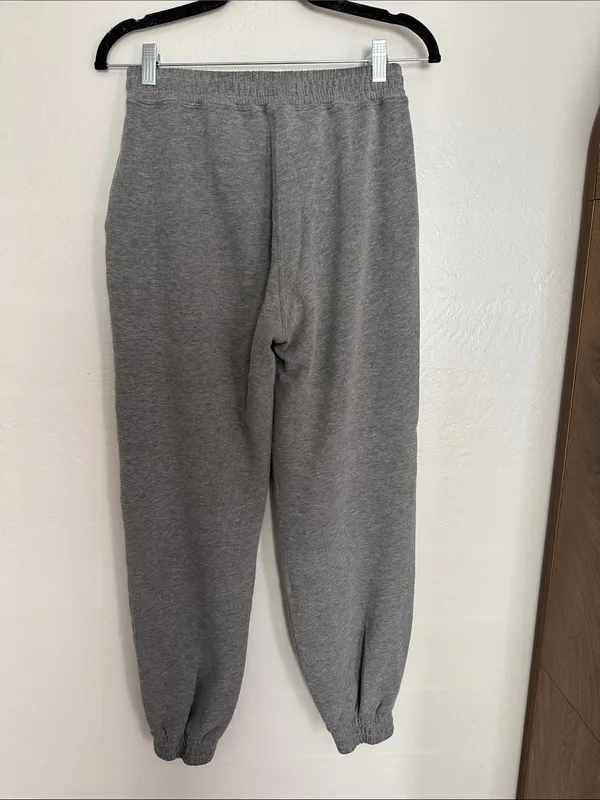 Abercrombie & Fitch Gray pull on Drawstring Jogger Sweatpants with pockets - Image 2