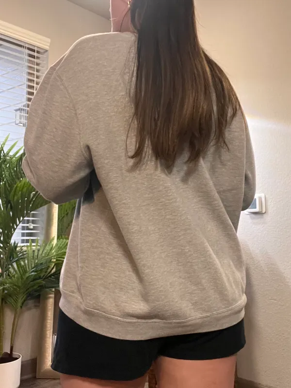 Captivating Apparel Oversized Nebraska Crewneck - Image 3