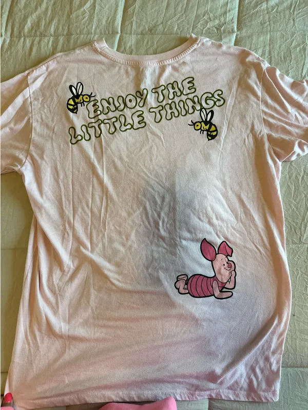 Disney Pink Winnie the Pooh Graphic Tee - Image 2