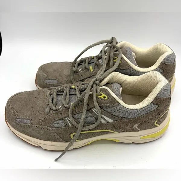 Vionic women’s walker gray suede walking shoe sneaker performance size 8.5 - Image 3