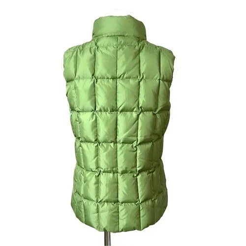 Gap‎ Vintage Down Puffer Zipper Winter Washable Vest Green MEDIUM Outdoor - Image 4
