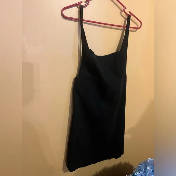 NWOT free people black mini dress‎ M - Image 3