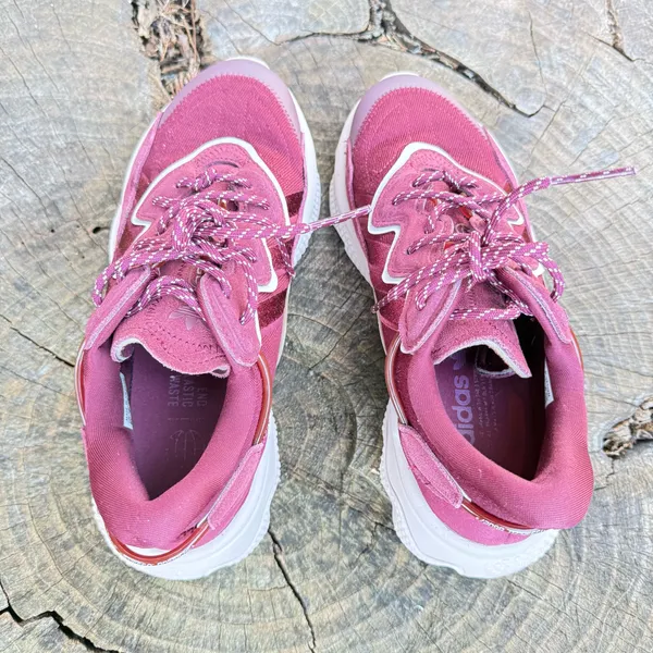 adidas Ozweego Burgundy Sneakers women shoes size 8.5 - Image 6