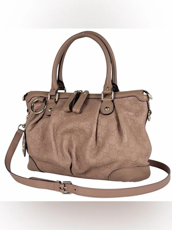 Gucci Sukey Tote - nude/blush - 23661081 comes with COA - Image 3