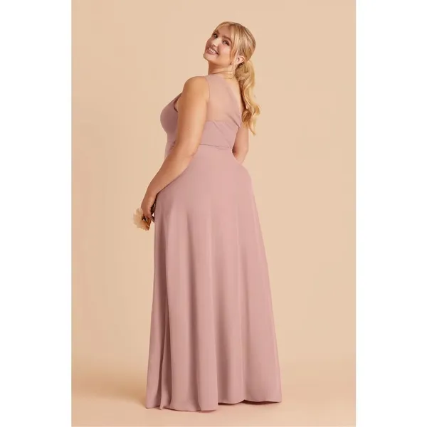 Birdy Grey semi formal 3x Kira chiffon slit evening maxi dress - Image 2