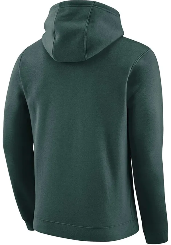 Men's Nike Green Michigan State Spartans Legacy Logo Club Fleece Pullover Hoodie - Image 6