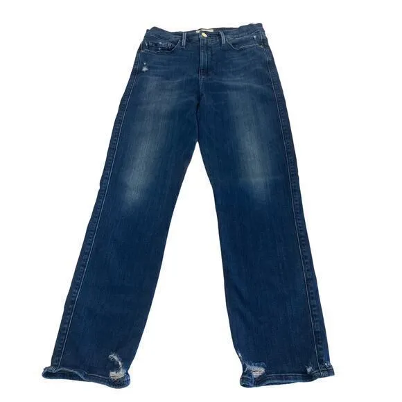 FRAME Le Sylvie Crop Jeans in‎ Edgewater Chew Size 29 - Image 5