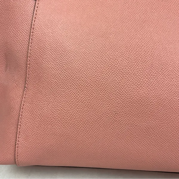 Coach F57526 Ava Tote Crossgrain Leather Bag Blush Pink / Silver - NEW w/ DEFECT - Image 7