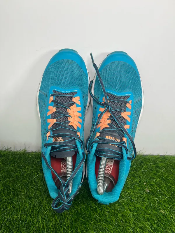 The North Face Trail Running Shoes Women’s Size 9 Blue Orange FastFoam XtraFoam - Image 5