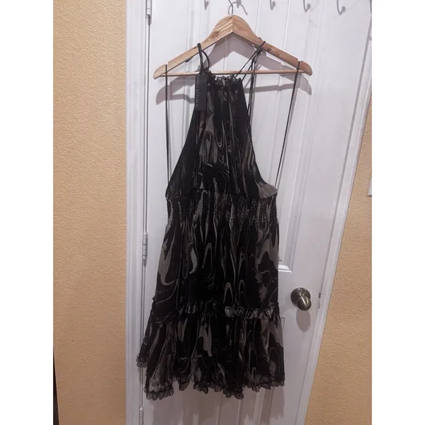 Calvin Klein NWT Banana Republic Marble Halter MIDI Dress - sz XL New With Tags - Image 5