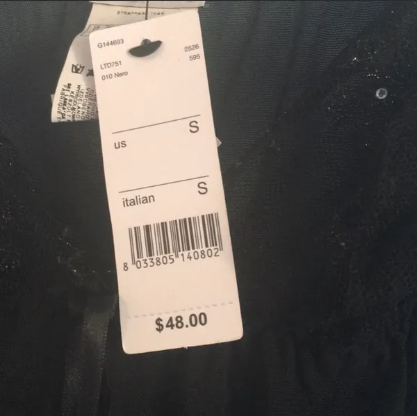 Victoria's Secret NWT Sheer Babydoll With Rhinestone - Image 6