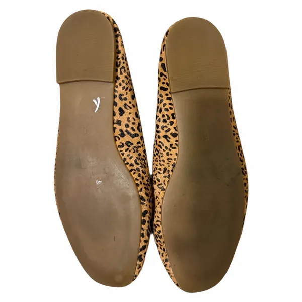 Madewell‎ Cory Leopard Calf Hair Ballet Flats Shoes Women's Size 8 - Image 8