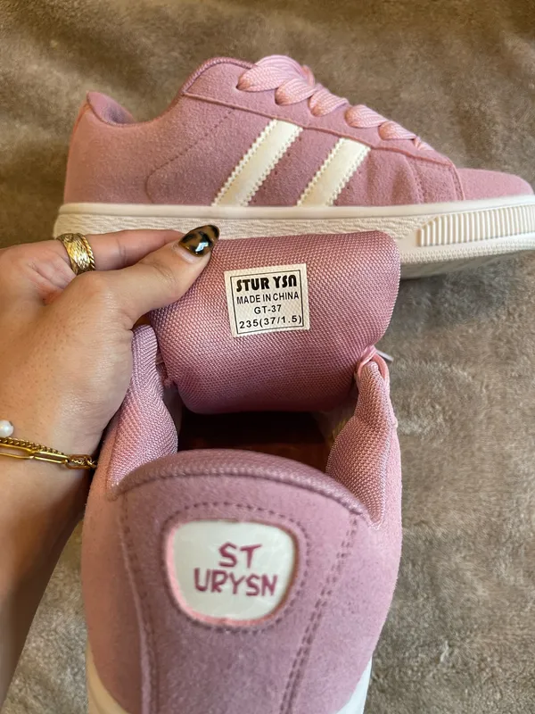 Pink sneakers Size 7 - Image 2