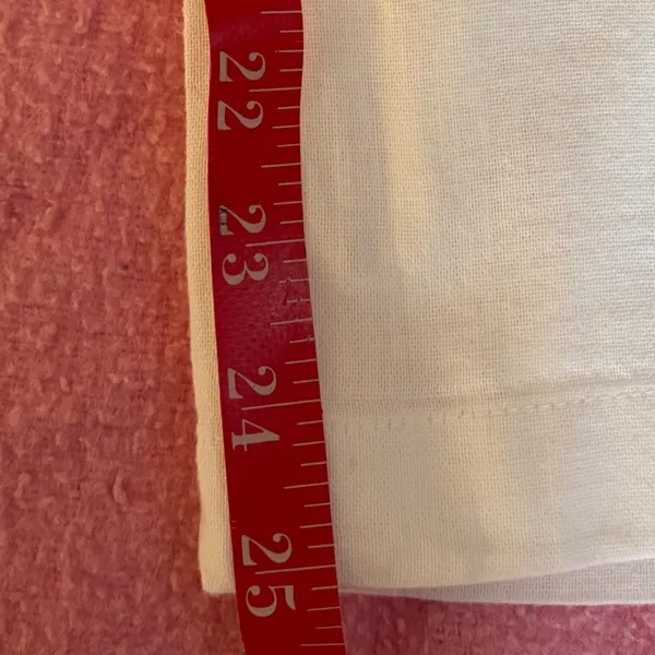 Hollister Ultra High-Rise Wide Leg Pants‎ White Linen Cotton Blend Womens 7R W28 - Image 4