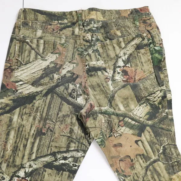 Mossy Oak Camo Pants Womens 12 Green Break-Up Infinity Stretch Cotton Trousers - Image 5
