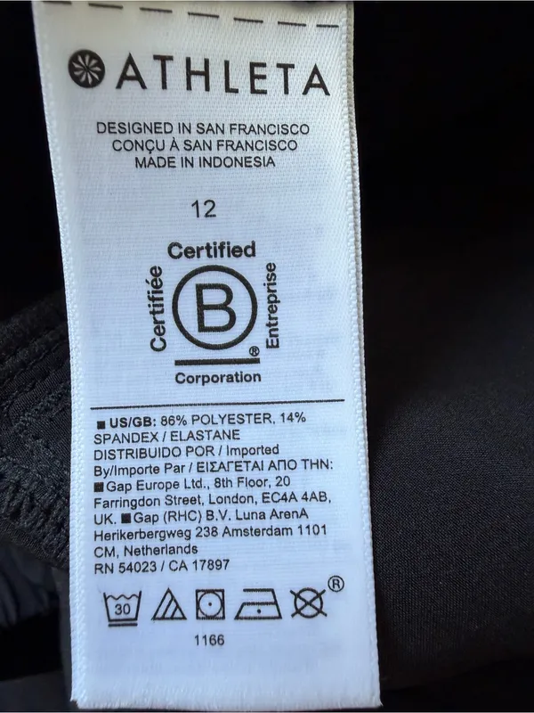 Athleta Brooklyn Heights Jogger Pants with Zippers Black Size 12 - Image 13