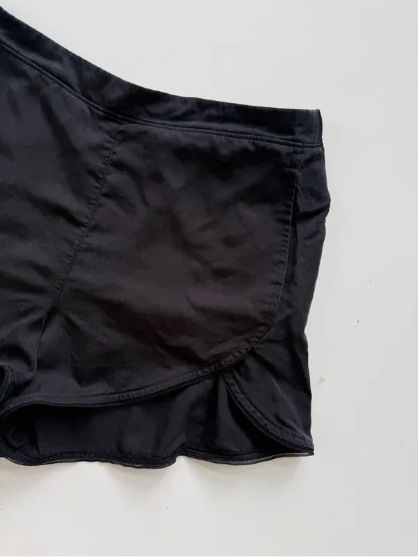 lululemon Black Running Shorts Size 6 - Image 3
