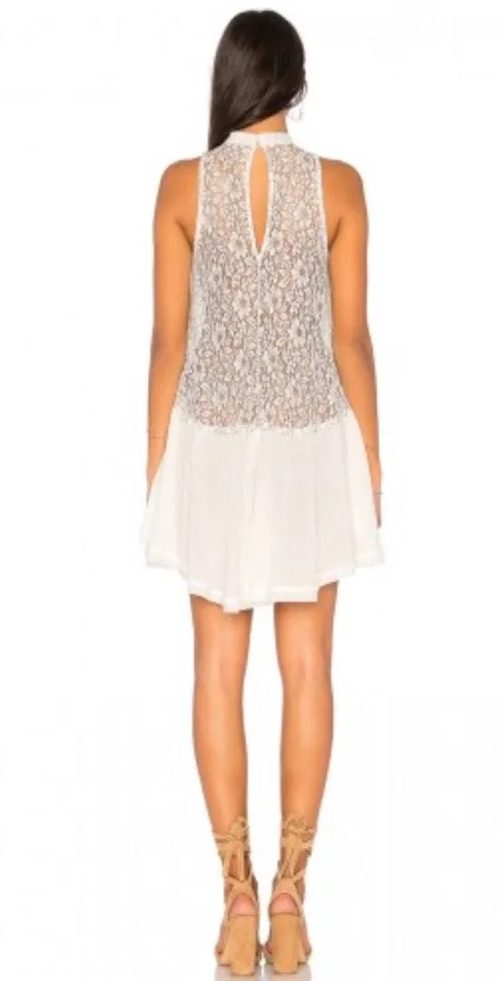 Free People Tell Tale Sleeveless Tunic in Ivory - Image 3