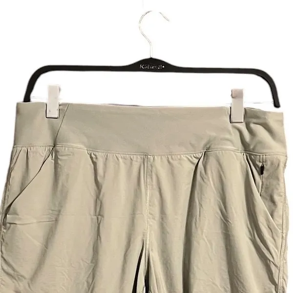 prAna Beige Stretch Hiking Trail‎ Shorts XL - Image 3