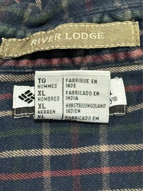 Columbia River Lodge Plaid Hunting Button Shirt - Image 8