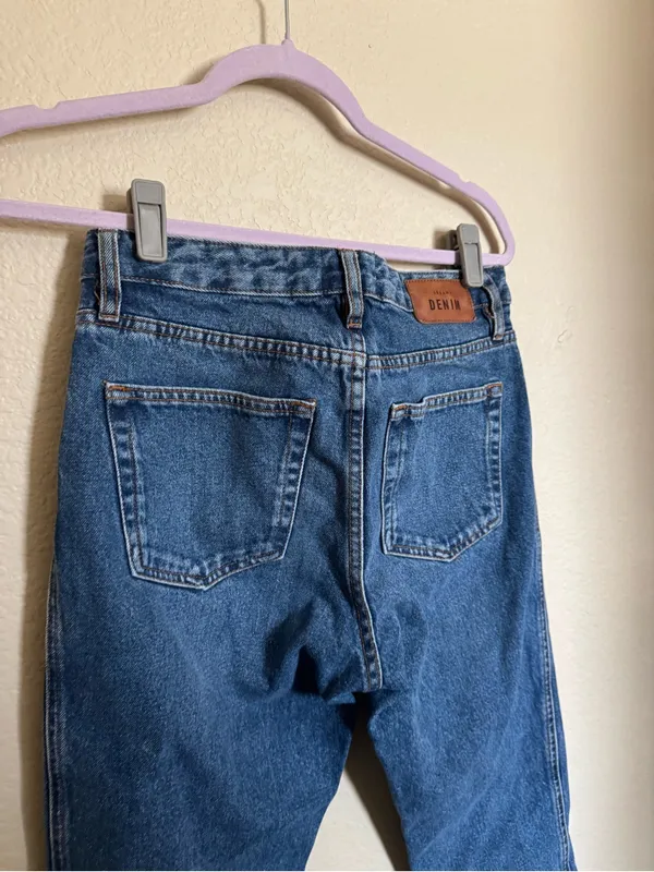 Sézane Brut Sexy Blue‎ Denim Jeans Sz 27 - Image 4
