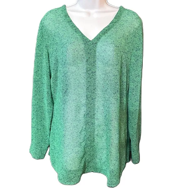 CABI by Anthropologie Bountiful #5208 Blouse‎ Size Medium - Image 4