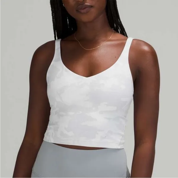 Lululemon Align Tank - Incognito Camo Alpine White Multi Size 14 - Image 10