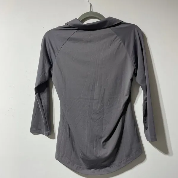Adidas 3/4 Sleeve Quarter Zip Size Small - Image 4