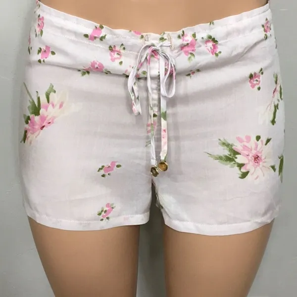 WILDFOX Pink Petals coverup/sleep shorts. NWOT - Image 4